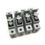 Used Lot of 4 Ferraz Shawmut MSC10 Q216674 1-Pole Fuse Holders 600V 32A, 10 x 38mm