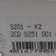 Used Lot of 2 ABB S201-K2 Circuit Breaker, 1-Pole, 2A 230/400VAC, K-Curve, DIN Rail