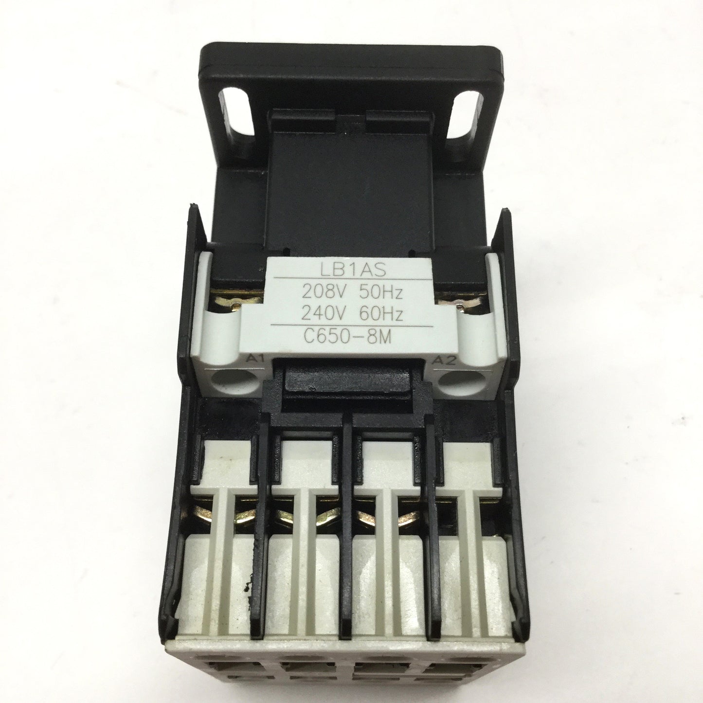 Used GE CL00A310T-LB1AS Contactor, 3-Pole + 1NO, 25A 600VAC, 208-240VAC Coil