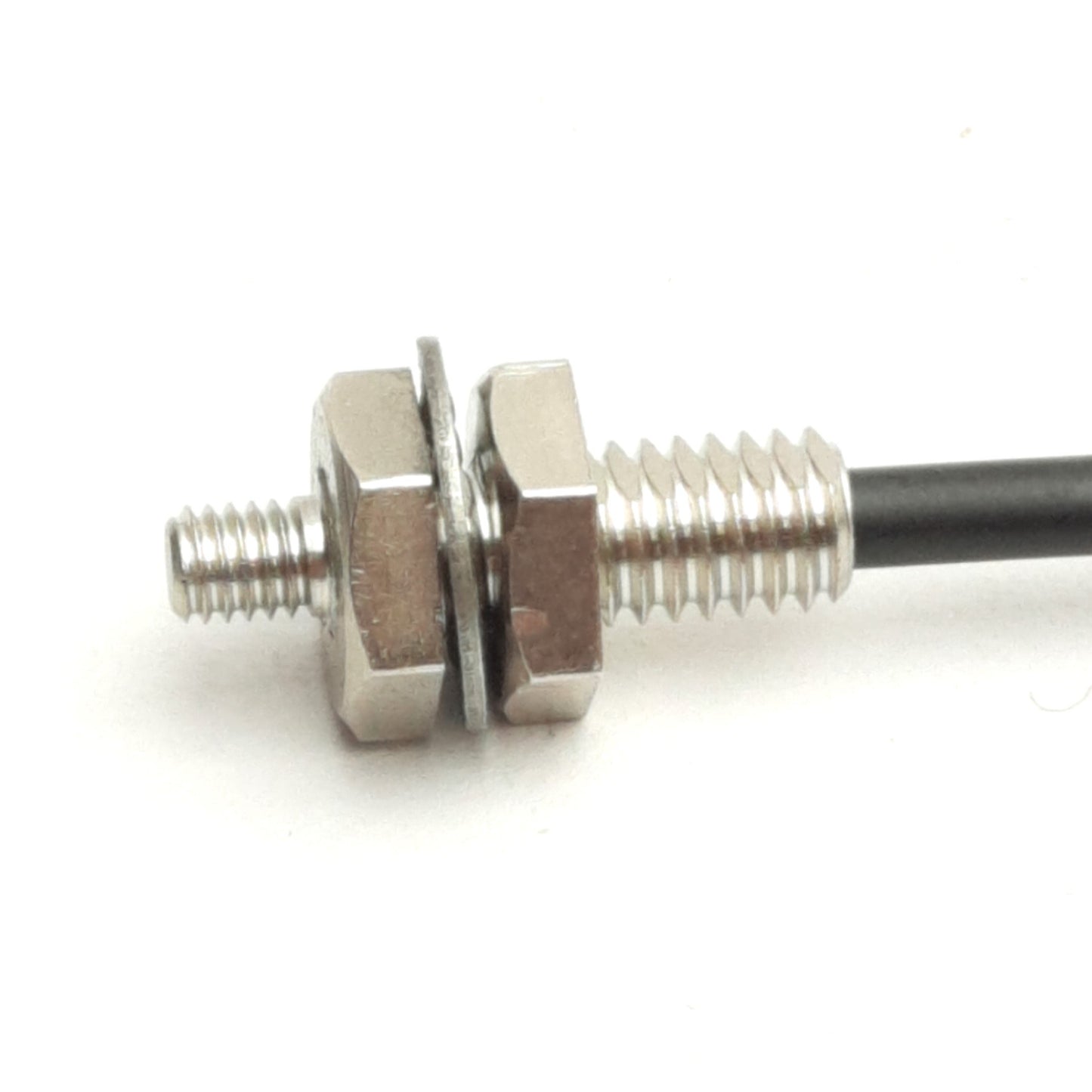 New – Open box Omron E32-TC200 Fiber Optic Cable, M4 Head, M2.6 Tip, 2m Length, ø1mm Bundle