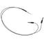 Used Panasonic FD-V41 Side View Fiber Optic Sensor ø1.5-3mm Sleeve, 9-80mm Distance