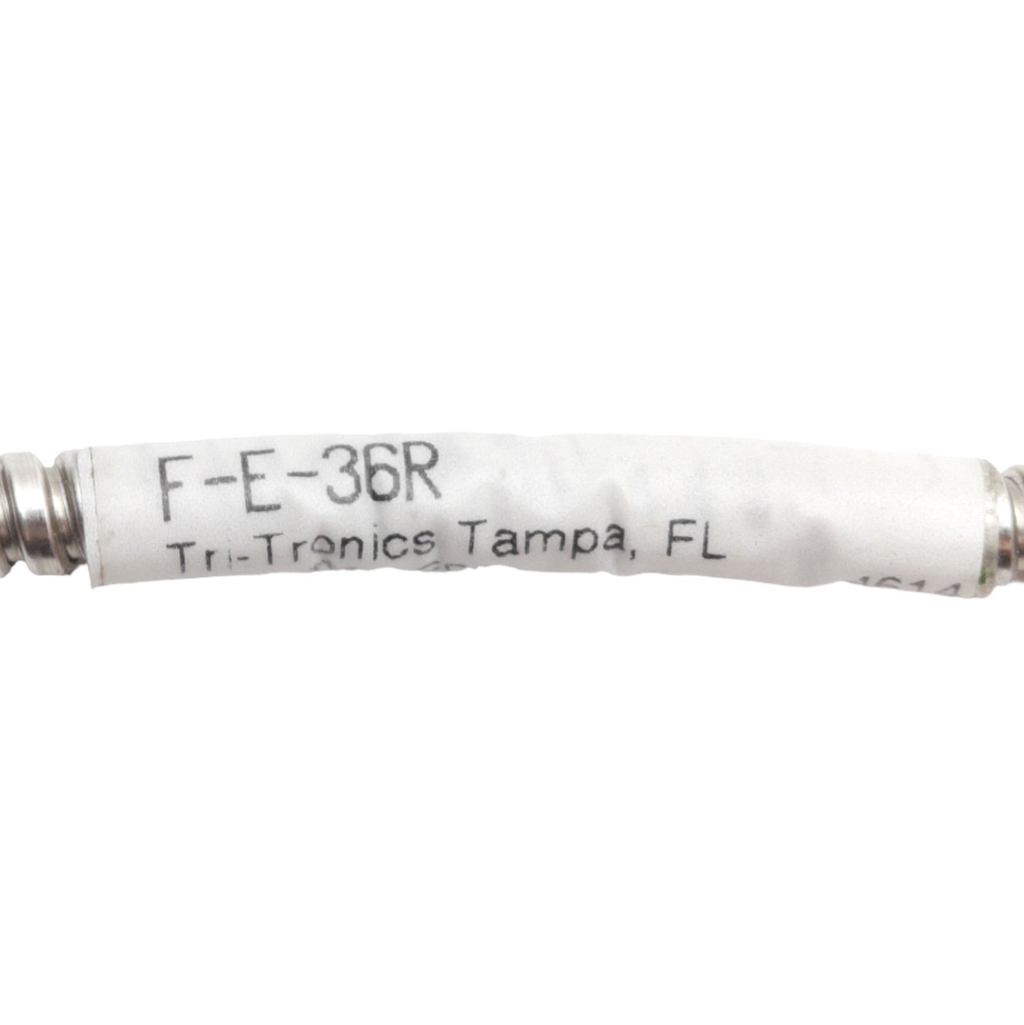 Used Tri-Tronics F-E-36R Fiber Optic Light Guide, 90°, 36in Long, ø3/16in Input
