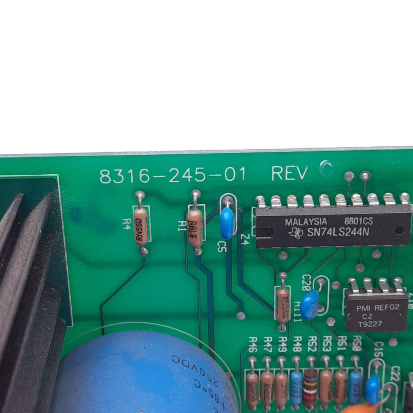 Used Veeco 8136-245-01 Spec Tube Board for MS-34TD Dual Port Helium Leak Detector