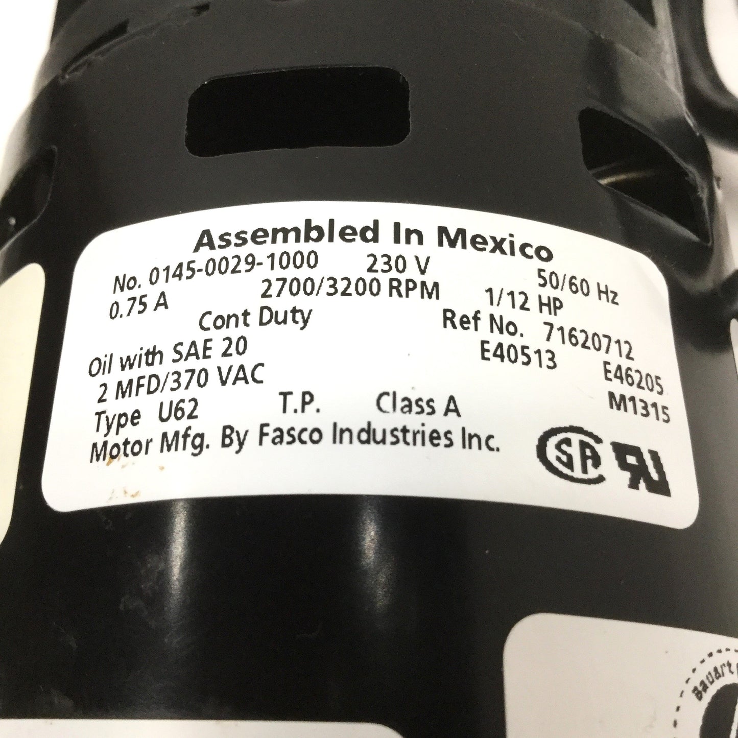 Used March AC-4C-MD Magnetic Drive Centrifugal Pump 14GPM w/Motor 230VAC, 1/12HP