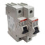 Used Lot of 2 ABB S201U-K2 Circuit Breaker, 1-Pole, 2A 240VAC, K-Curve, DIN Rail