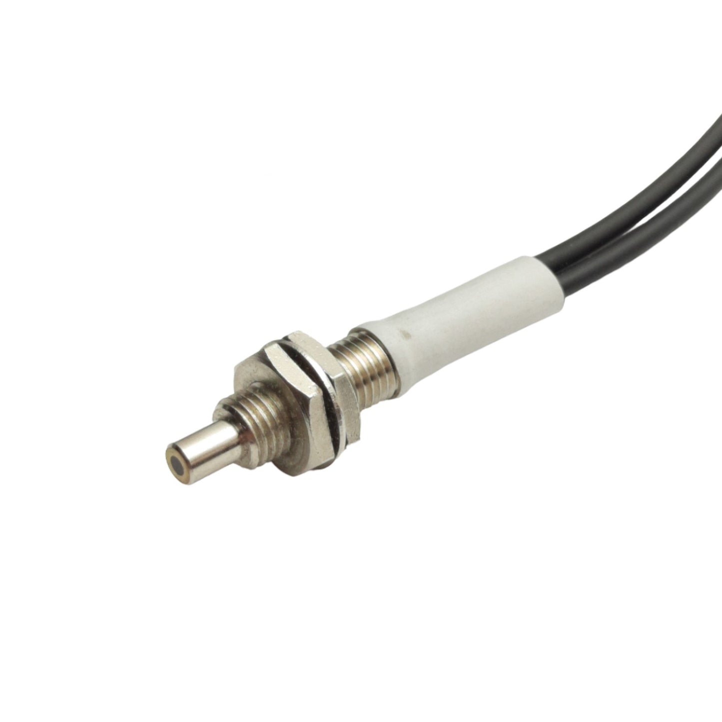 Used Panasonic Sunx FD-FM2 Fiber Optic Sensor, 410mm Range, M6 Thread, 2m Length
