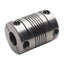 Used Stainless Steel Shaft Coupling, ø8mm x ø5mm Bore, 25.4mm Length, ø19mm OD