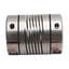 Used Stainless Steel Shaft Coupling, ø8mm x ø5mm Bore, 25.4mm Length, ø19mm OD