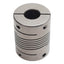 Used Stainless Steel Shaft Coupling, ø8mm x ø5mm Bore, 25.4mm Length, ø19mm OD