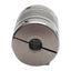Used Stainless Steel Shaft Coupling, ø8mm x ø5mm Bore, 25.4mm Length, ø19mm OD