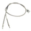 Used Tri-Tronics BF-C-36 Fiber Optic Light Guide, Rectangle Flat, 3ft, ø3/16in Input