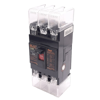 New – Open box Fuji Electric SA33B BB3ASB-030 Auto Circuit Breaker, 3-Pole, 30A, 220VAC
