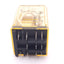 New IDEC RR3B-ULAC120V Ice-Cube Plug-In Relay, 3PDT, 11-Pin, 10A Max, 120VAC Coil