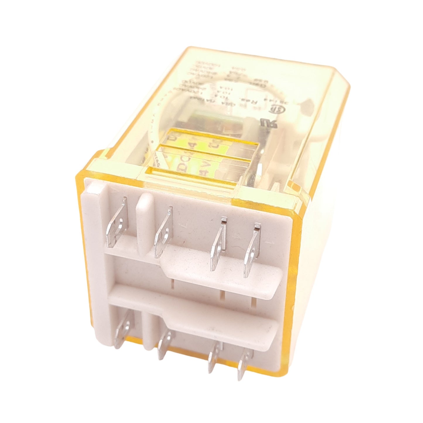 New IDEC RR2BA-ULDC24V Ice-Cube Plug-In Relay, DPDT, 8-Pin, 10A Max, 24VDC Coil