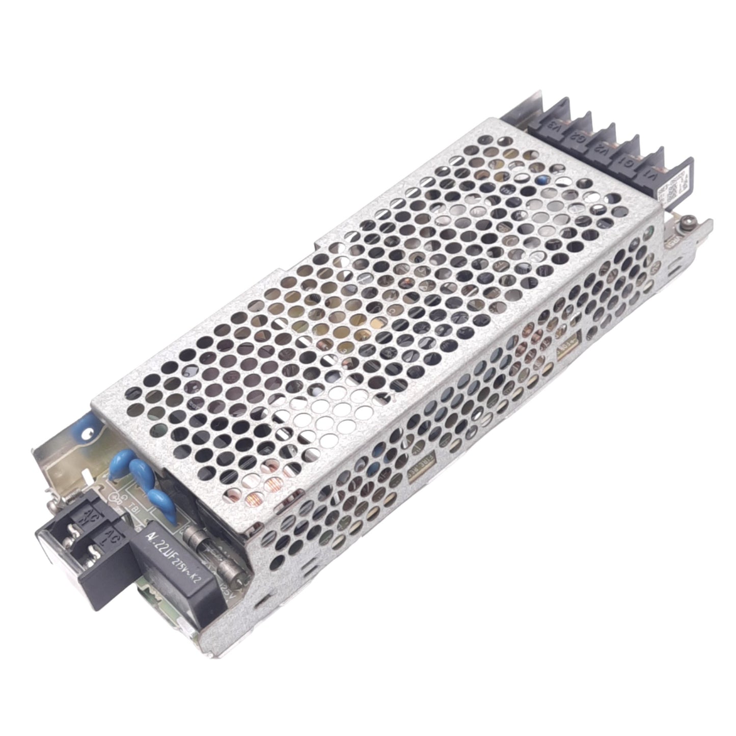 Used Omron S8E3-05032D Multi Output Power Supply, 100-120VAC In, 5VDC/+-15VDC Out
