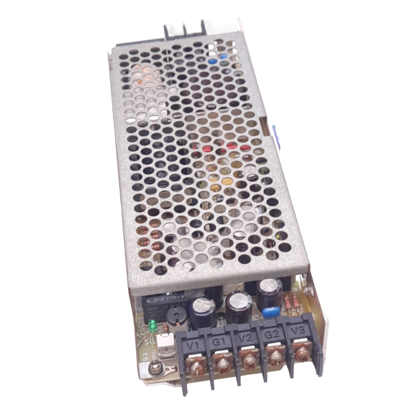 Used Omron S8E3-05032D Multi Output Power Supply, 100-120VAC In, 5VDC/+-15VDC Out