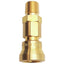New Swagelok B-QC4-B-4PM Brass Instrumentation Quick Connect 1/4" NPT, 2.16in Length