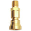 New Swagelok B-QC4-B-4PM Brass Instrumentation Quick Connect 1/4" NPT, 2.16in Length