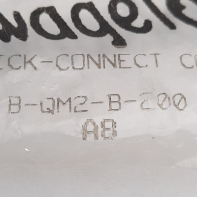 New Swagelok B-QM2-B-200 Brass QM Series Miniature Quick-Connect 1.70in Length