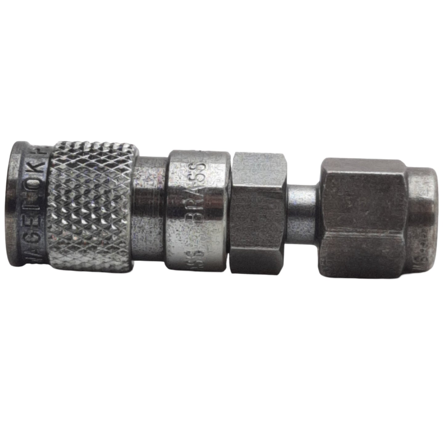 New Swagelok B-QM2-B-200 Brass QM Series Miniature Quick-Connect 1.70in Length