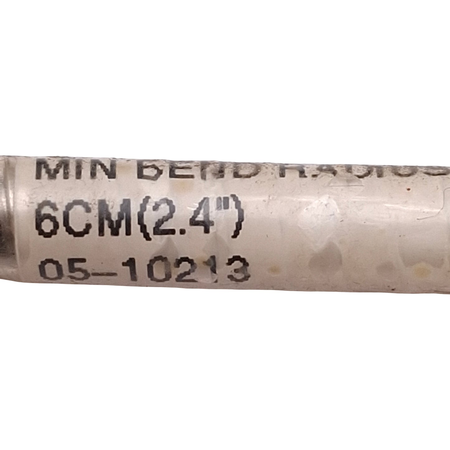 Used Fiber Optic Light Guide, Metal Shielded, ø3/16in Input, 0.15in Line Output, 2m