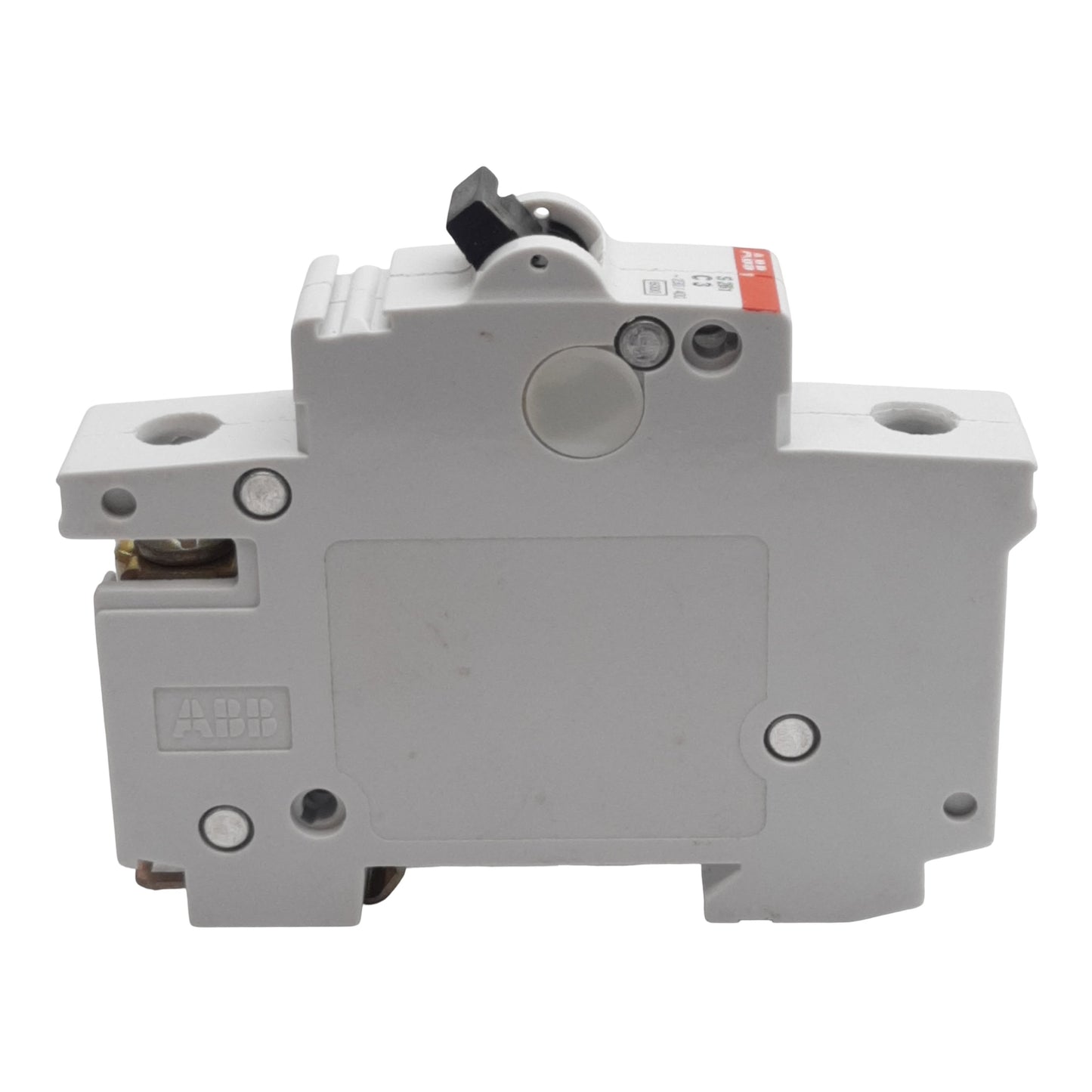 Used ABB S261-C3 Circuit Breaker, 1-Pole, 3A 230/400VAC, C-Curve, DIN Rail Mount