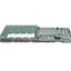 Used Anorad 811094-A Rev G 5U Chassis Board, 4 Relay Sockets, 5VDC Backplane