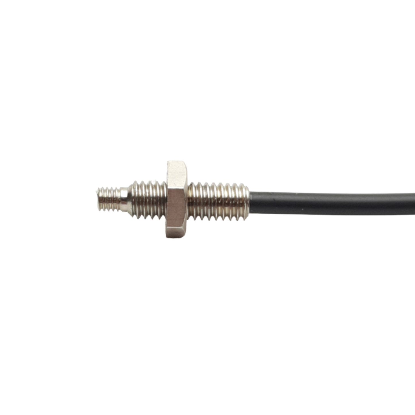 Used Keyence FU-7F Fiber Optic Light Guide, ø1mm Bundle, M4 & M2.6 Threaded, 400mm