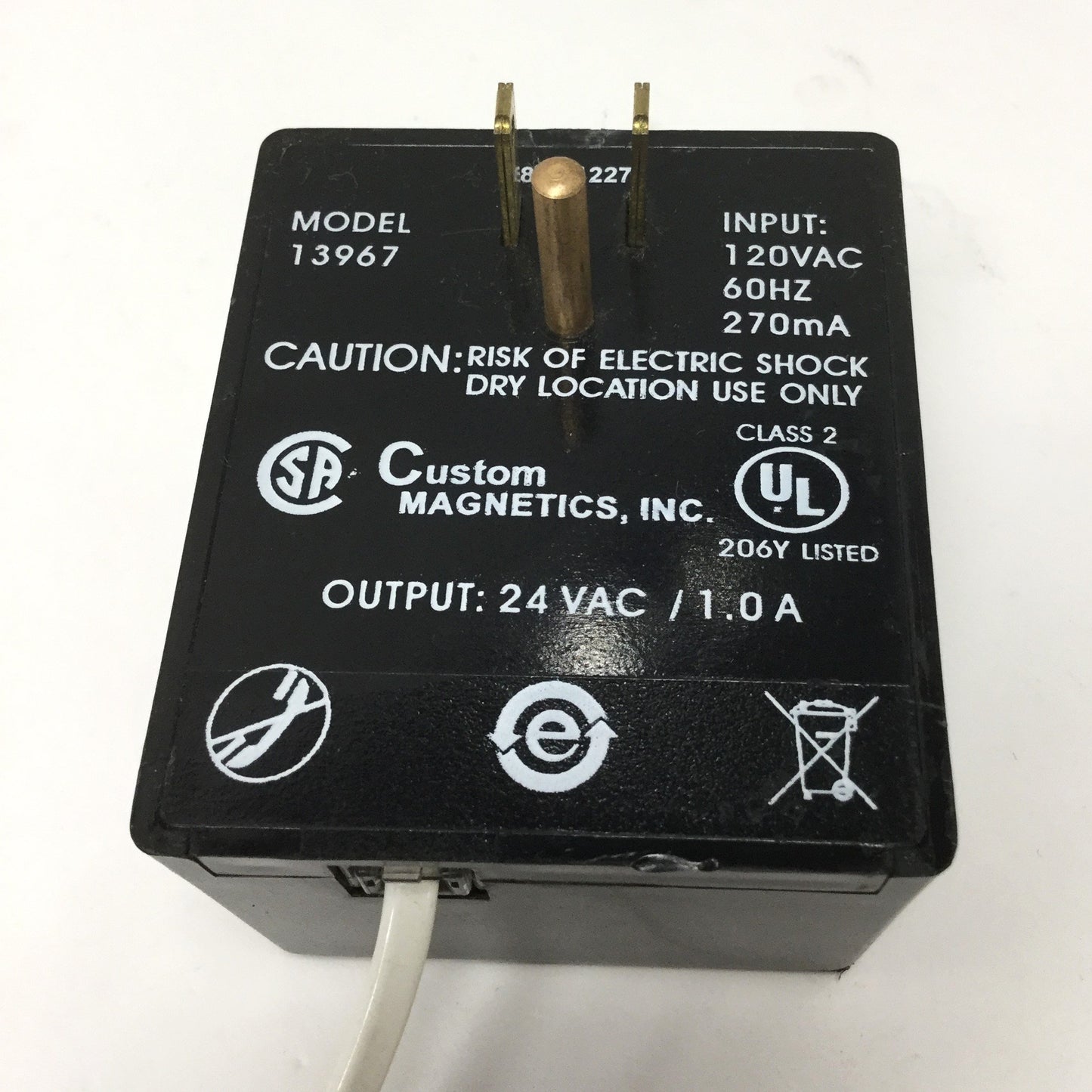 Used ITW Ion Systems 6685 AeroBar Ionizer Static Neutralizing Bar 22" Long, 24VAC