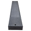 Used Wall Mount Employee Time Punch Card Holder, 25-Slots, Black, Steel, 5in x 31in