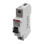 Used ABB S201-K5 Circuit Breaker, 1-Pole, 5A 230/400VAC, K-Curve, DIN Rail Mount