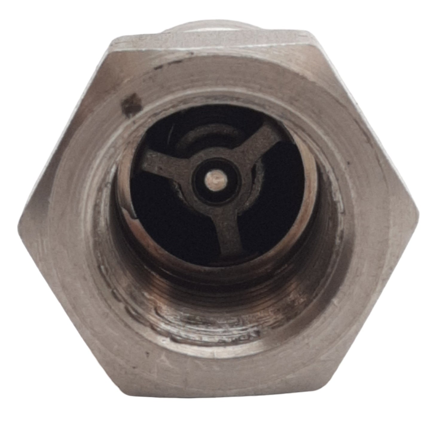 Used Parker SH4-63 Female Thread Quick Coupling Nipple 1/2" FNPT Stainless Steel