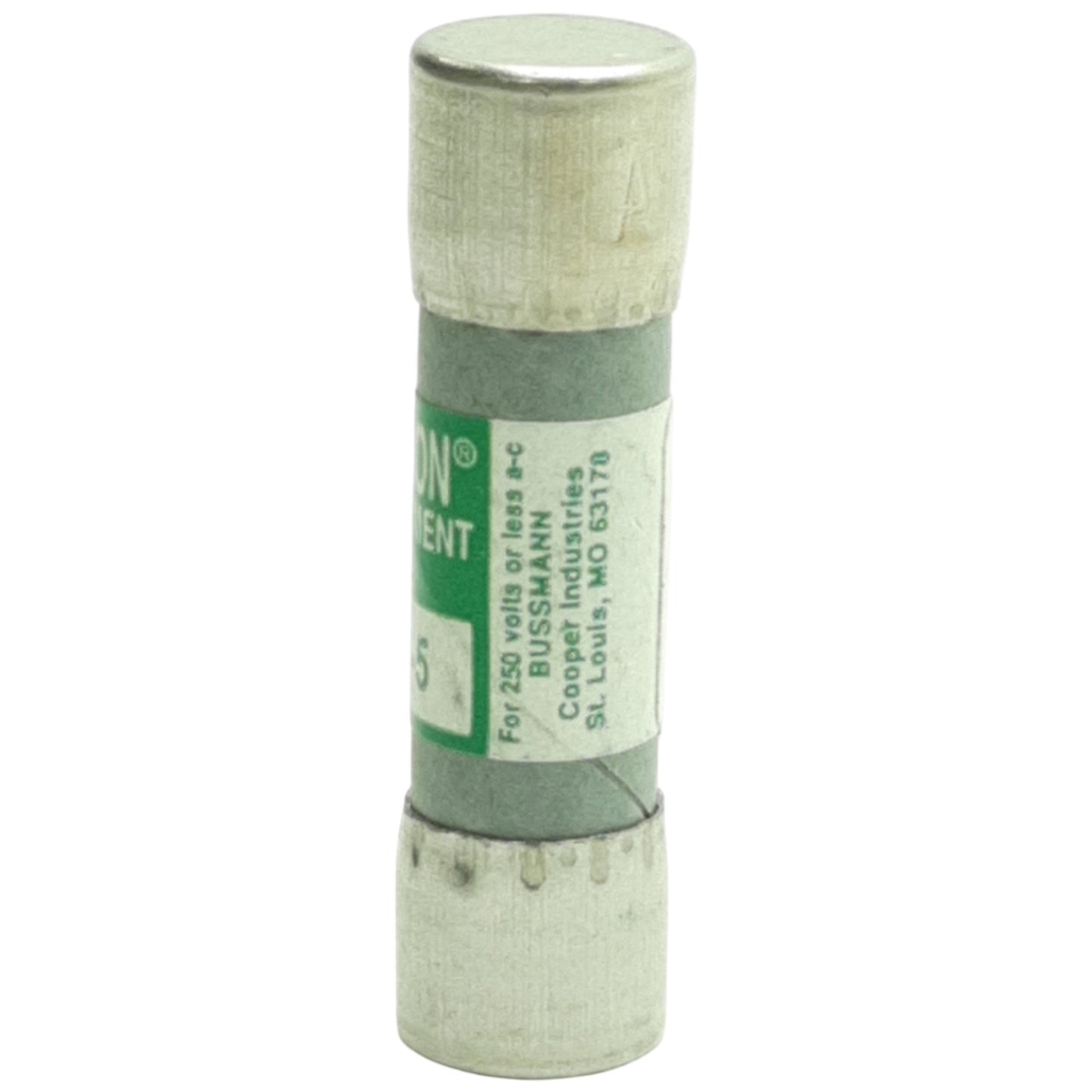 Used Lot of 10 Eaton Bussmann FNM-5 Time-Delay Fuse 250VAC, 5A, 1.5in x ø0.41in