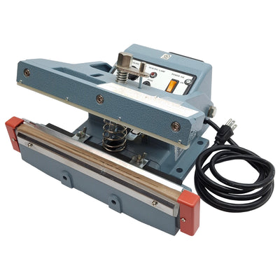 Used AIE AIE-300FL Heavy Duty Impulse Foot Sealer, 12in Long x 2mm Wide Seal, 120VAC