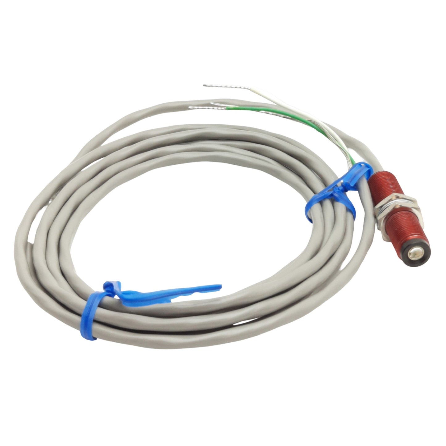 New – Open box Banner Engineering LR400 Remote Sensor Emitter, 8ft, 3/8" Dia. Barrel