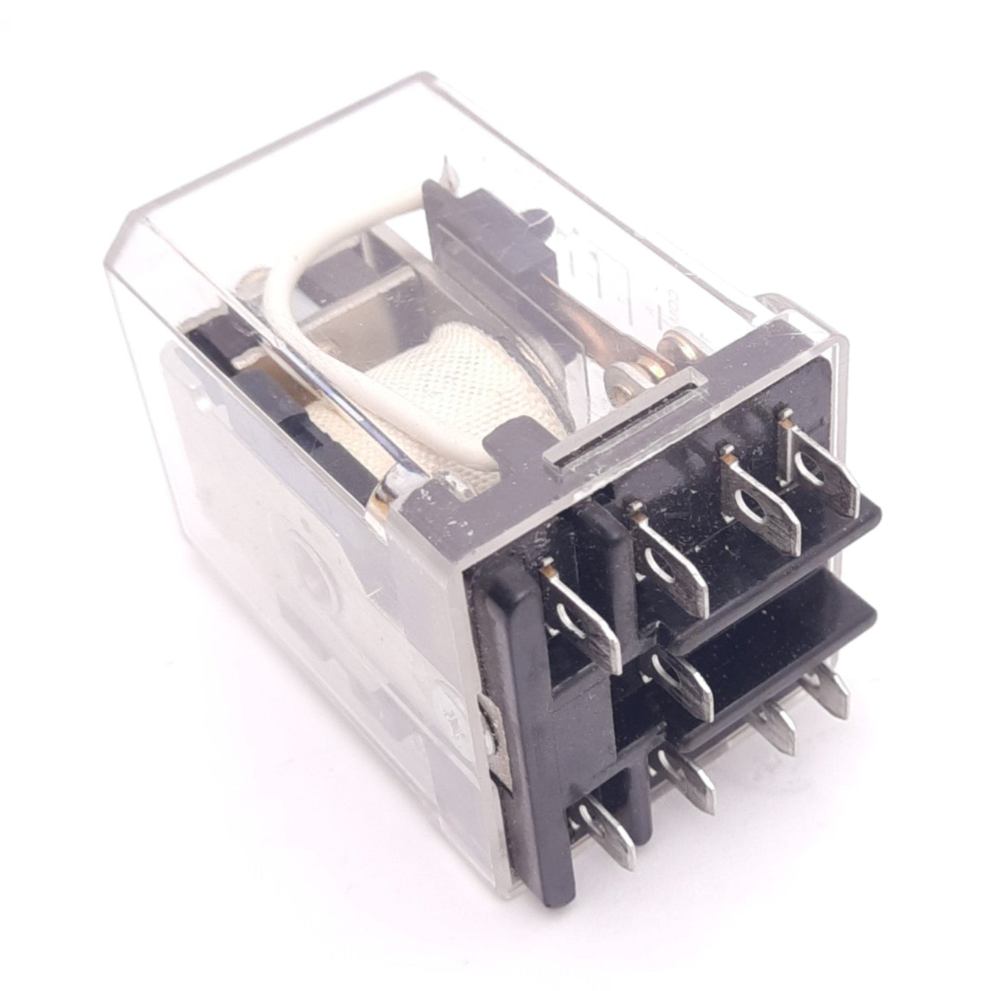 Used Dayton 1EHX8 120 VAC Ice-Cube Relay, DPDT, 9-Pin, 16A Max, 120VAC Coil