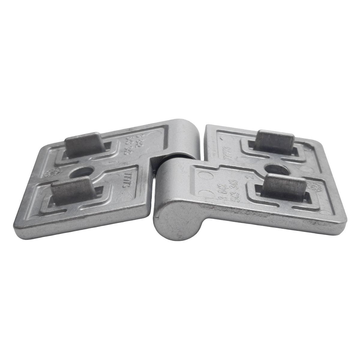 Used Lot of 2 Bosch Rexroth 3842543328 Hinge AL 45/45 LIFTOFF Right, 10 Slot, 45mm