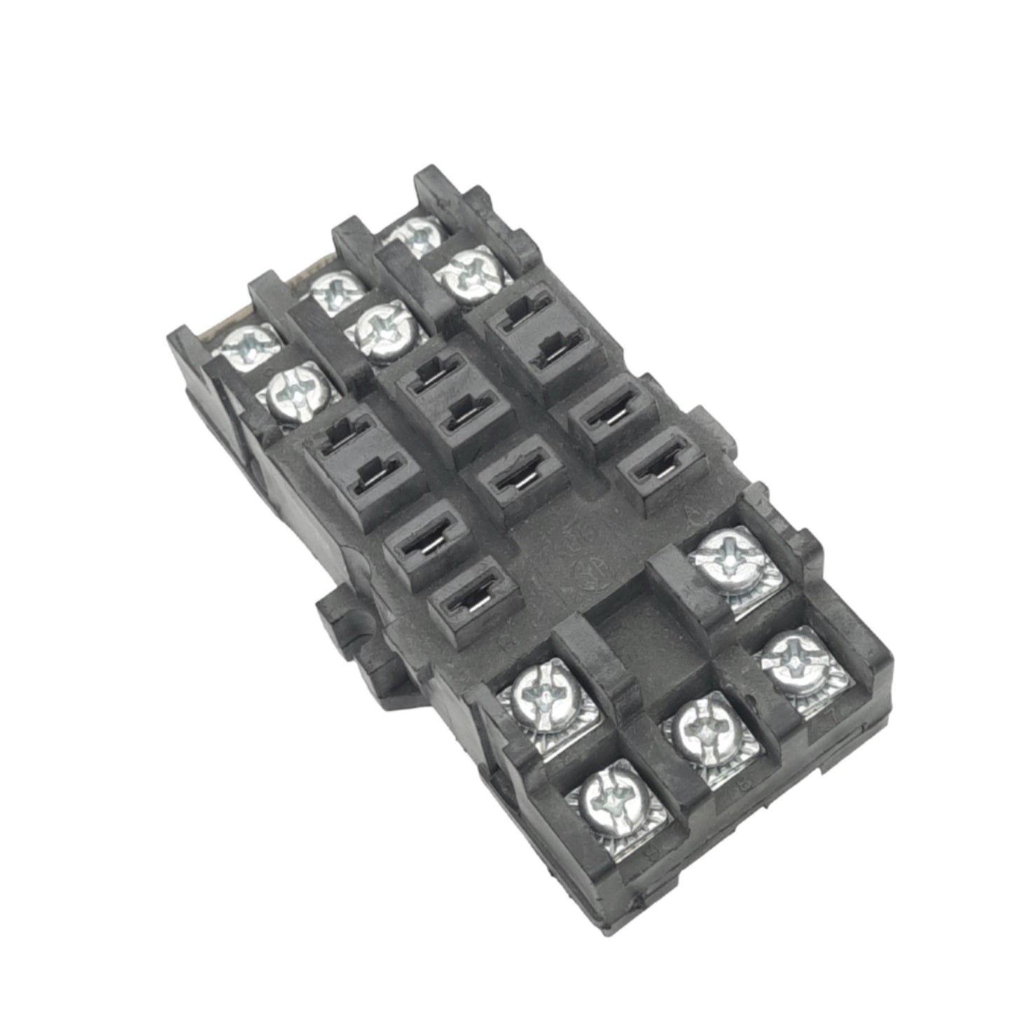 Used Allen Bradley 700-HN127 Relay Socket, 11-Pin, 300V 10A, DIN Rail Mount