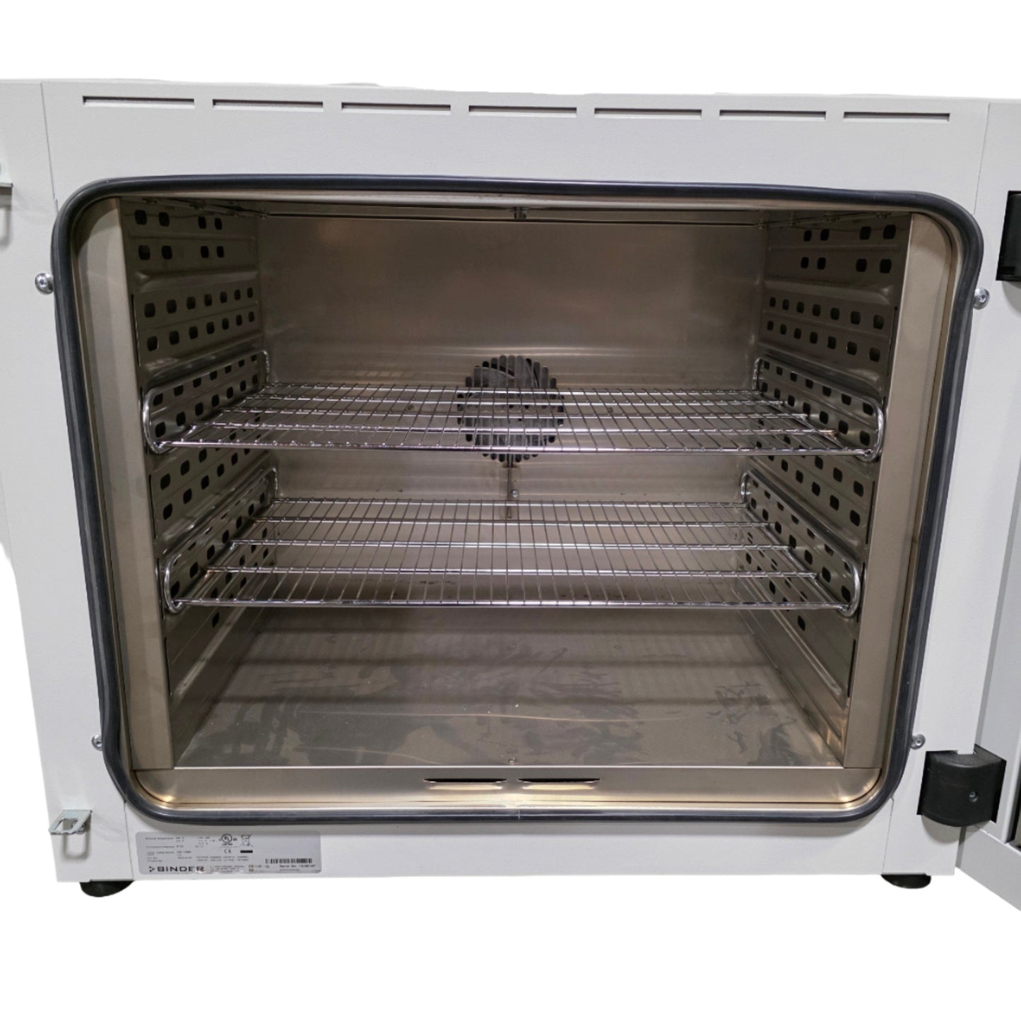 Used Binder FD-115-UL Forced Convection Drying/Heating Oven Amb To 300°C 120VAC 12.5A
