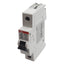 Used ABB S201U-K4 Circuit Breaker, 1-Pole, 4A 240VAC, K-Curve, DIN Rail Mount