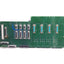Used Anorad 811094-A Rev E 5U Chassis Board w/ Inductors, 4 Relay Sockets, 5VDC