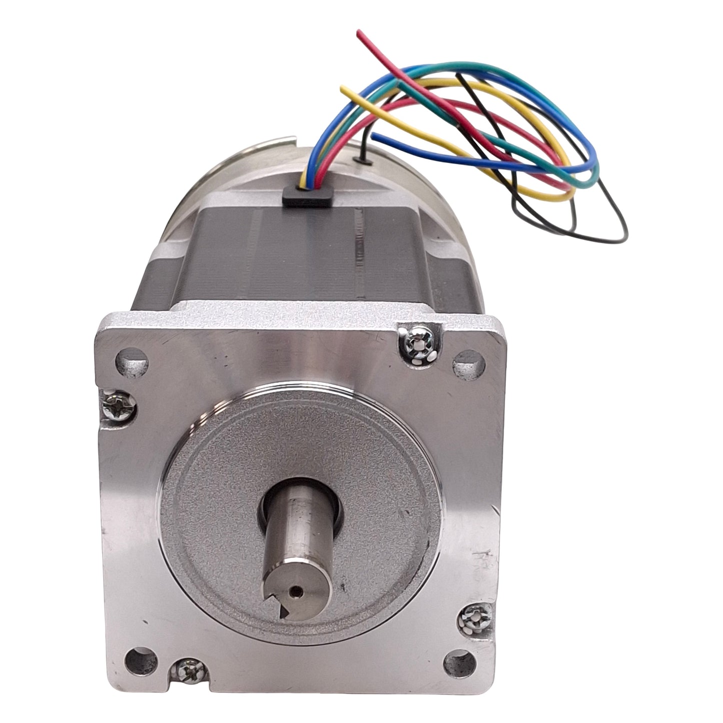 Used ACT 34HS1450D14L34J5-S8 Stepper Motor, 1.8°/step, 2-Phase, 2.45VDC 5A, NEMA 34