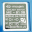 Used Moujen ME-8108 Roller Wheel Limit Switch 250VAC/115VDC, 5A 400mA, SPDT-NC-NO