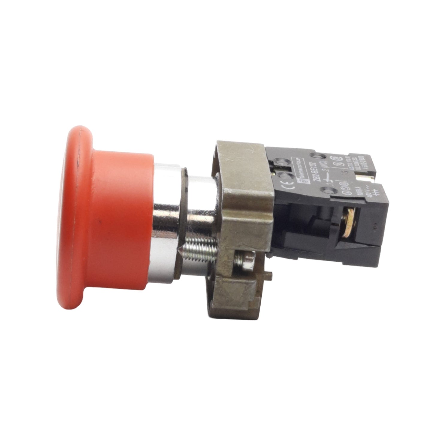 Used Telemecanique ZB2BT4 Push/Pull E-Stop Pushbutton, 1NC, 10A 400VAC, 22mm