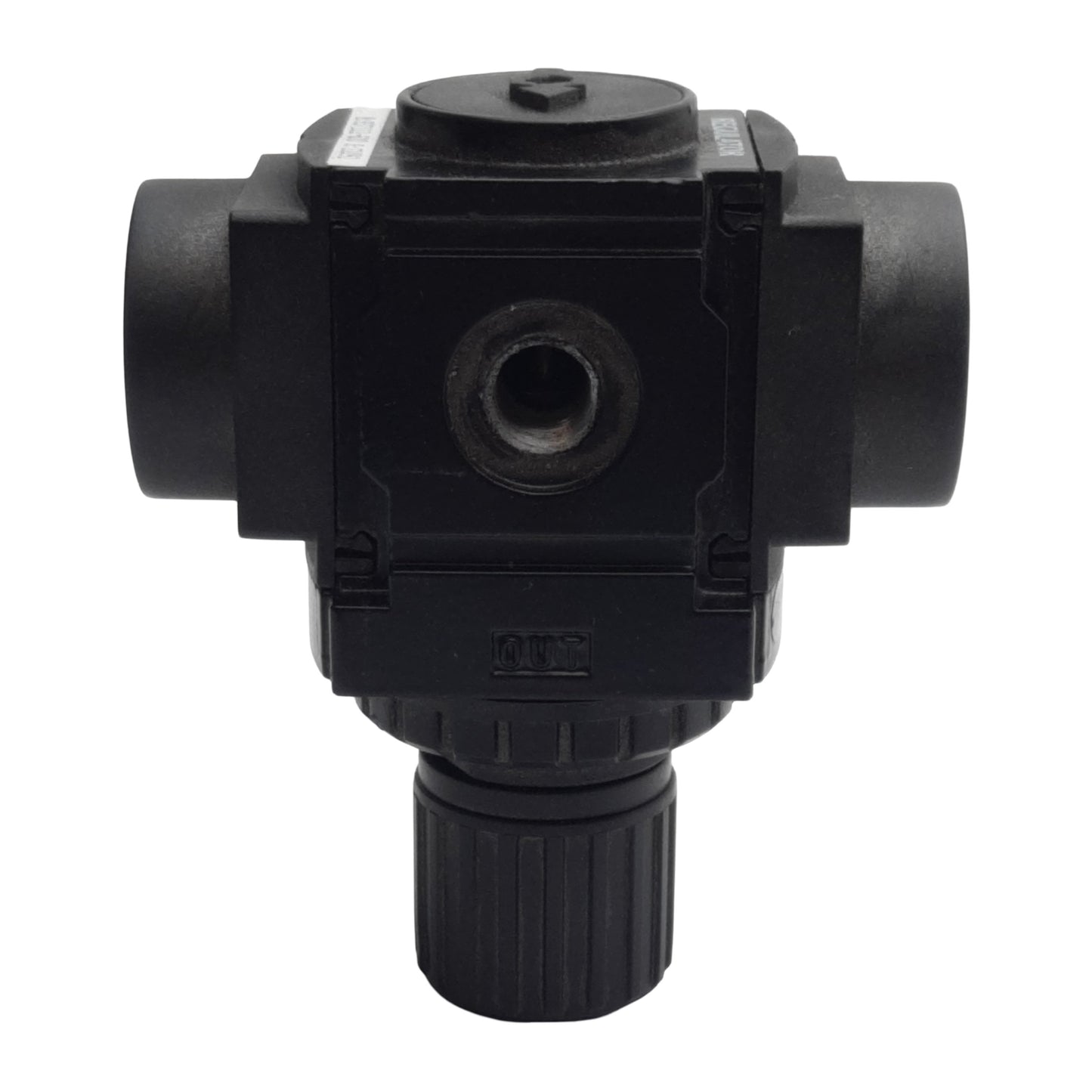 Used Ingersoll Rand ARO R37111-600 Pneumatic Regulator, 0-140psi, 45scfm, 1/8in NPT