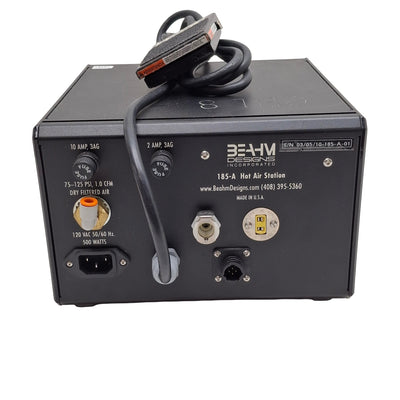 Used Beahm 185-A Standard Hot Air System, 200-750°F, 5-50SCFH, 100-120PSI, 120/240VAC