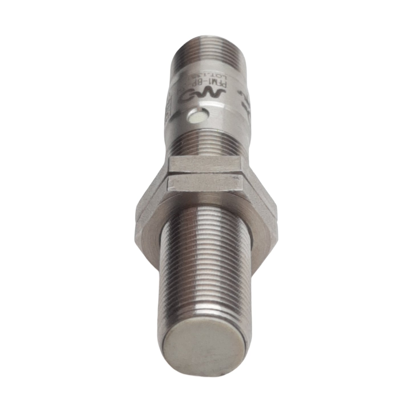Used Micro Detectors PFM1-BP-3H Proximity Sensor, PNP NO/NC, 4mm, 10-30VDC, 4-Pin M12