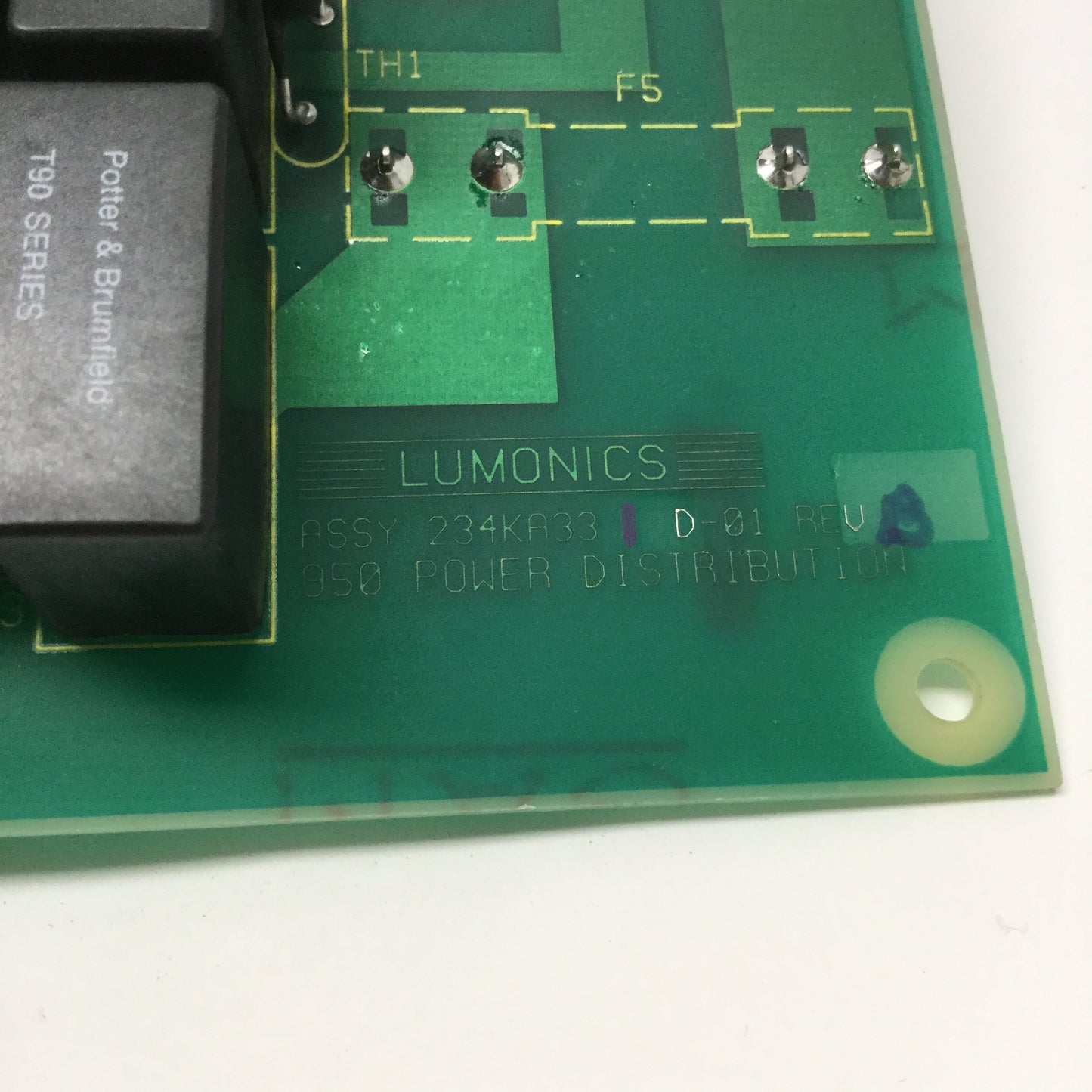 Used Lumonics 234KA331D Power Distribution Board, IMPACT 2015 Short-Pulse CO2 Laser