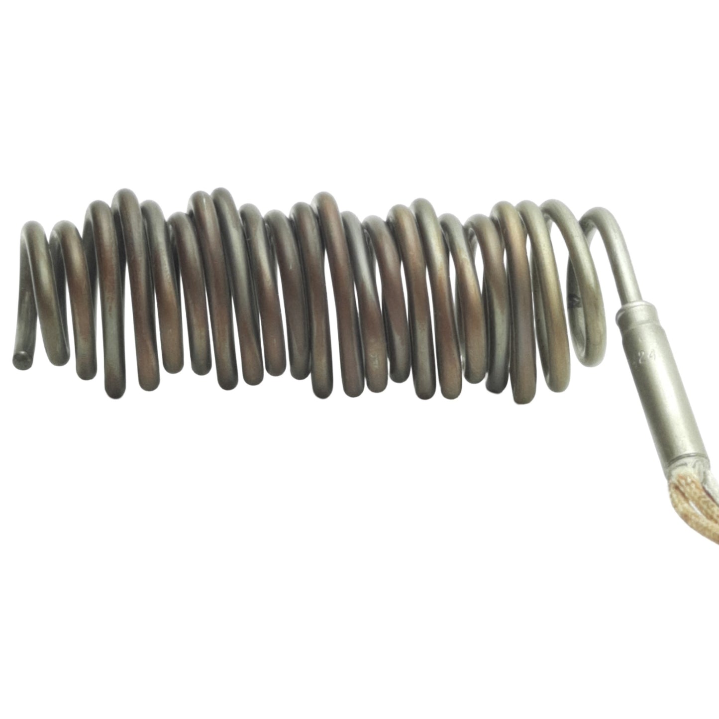 Used Watlow 125CH65A26X-997 Coiled Heater ø1/2in ID, 240V 675W, 3-1/2in Length