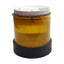 Used Schneider XVBC38CA Light Tower Indicator Bank Yellow, ø70mm, 12-230VAC *No Bulb*
